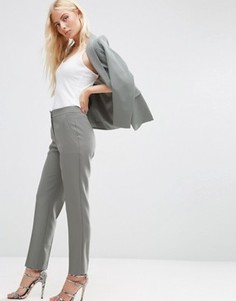 Приталенные брюки ASOS Premium - Синий