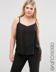 Топ ASOS CURVE - Черный