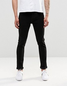 Черные узкие джинсы слим Only &amp; Sons - Черный