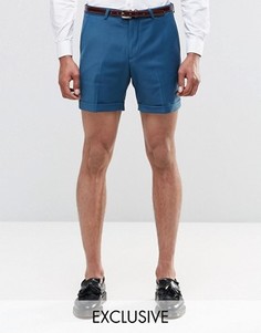 Зауженные стретчевые шорты Noose &amp; Monkey - Зеленый