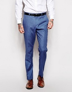Синие брюки скинни ASOS - Синий