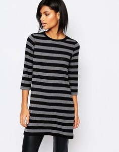 Топ с рукавами 3/4 в полоску Vero Moda - Мульти