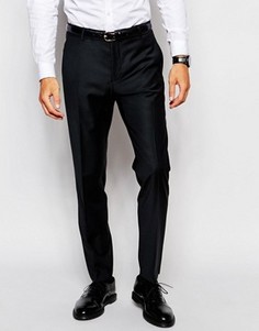 Эластичные брюки слим Selected Homme Travel - Черный
