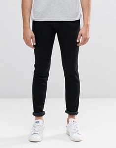 Черные супероблегающие стретчевые джинсы Abercrombie &amp; Fitch - Черный