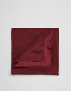 Бордовый платок для нагрудного кармана ASOS - Красный