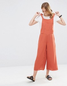 Комбинезон с широкими штанинами ASOS - Оранжевый