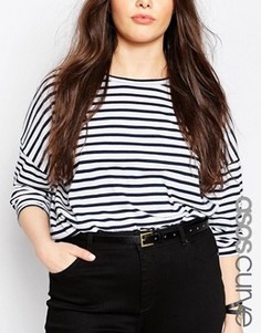 Винтажный ремень ASOS CURVE - Черный