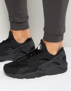 Черные кроссовки Nike Air Huarache 318429-003 - Черный