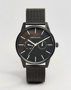 Черные часы 39 мм UNKNOWN - Черный