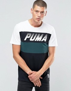 Черная футболка с круглым вырезом Puma Speed Font 57155332 - Черный