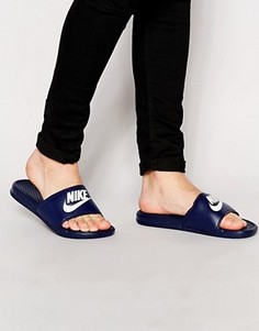 Шлепанцы Nike Benassi JDI 343880-403 - Синий