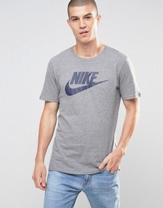 Серая футболка Nike Futura 696707-091 - Серый
