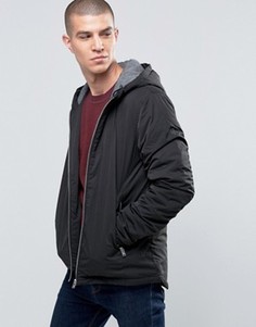 Куртка с капюшоном Selected Homme - Черный