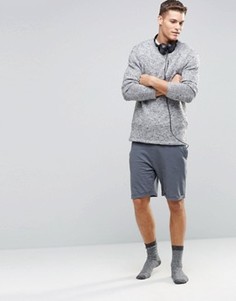 Шорты классического кроя в стиле casual Esprit - Серый