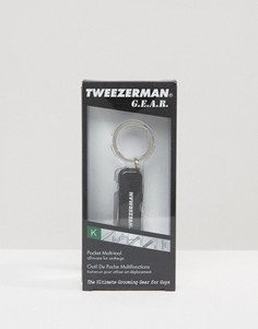 Брелок с набором инструментов Tweezerman - Серебряный