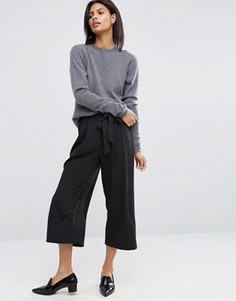 Юбка-брюки с поясом ASOS Tailored - Черный