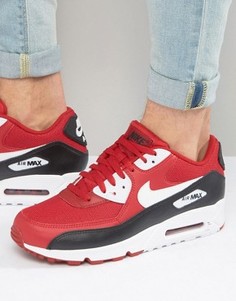 Красные кроссовки Nike Air Max 90 Essential 537384-610 - Красный