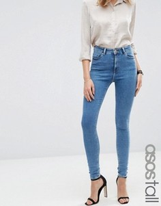 Джинсы скинни ASOS TALL Ridley - Синий