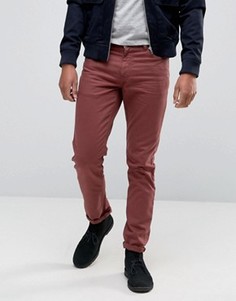 Бордовые джинсы скинни ASOS - Красный