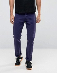 Эластичные джинсы слим ASOS - Синий