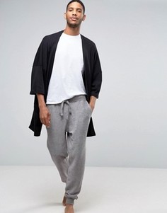 Фактурные узкие джоггеры ASOS - Серый