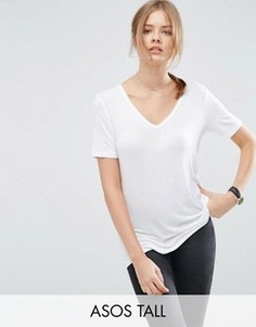 Футболка с короткими рукавами ASOS TALL The New Forever - Белый