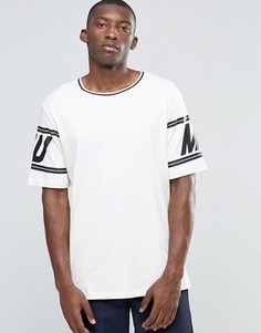 Белая футболка в стиле ретро Puma - Белый