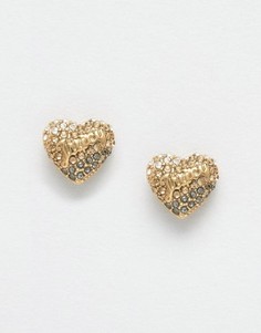 Серьги-гвоздики Juicy Couture - Золотой
