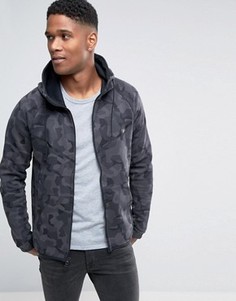 Серая флисовая ветровка Nike Tech 835866-021 - Серый