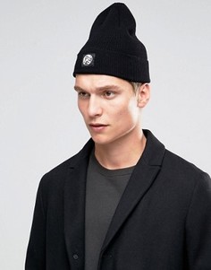 Черная шапка‑бини из мериносовой шерсти PS By Paul Smith - Черный