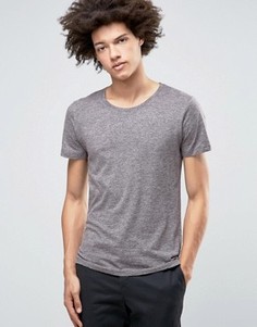 Меланжевая футболка Selected Homme - Бежевый