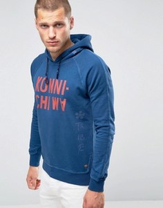 Худи с принтом Scotch and Soda - Синий