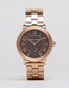 Часы цвета розового золота Marc Jacobs Riley MJ3489 - Золотой