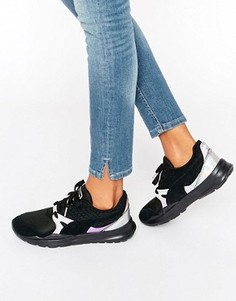 Черные кроссовки с голографической отделкой Puma Duplex - Черный