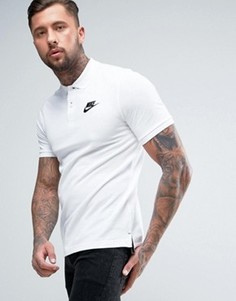 Белая футболка-поло Nike Matchup 829360-100 - Белый