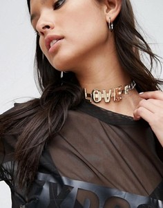 Короткое ожерелье ASOS L.O.V.E - Мульти