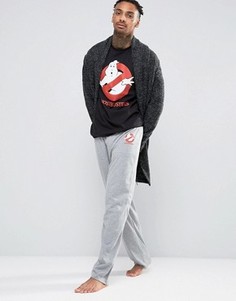 Пижамные штаны с принтом Охотники за привидениями ASOS Halloween - Серый