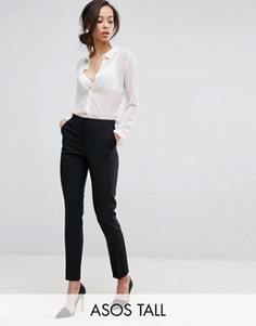 Укороченные брюки ASOS TALL - Черный