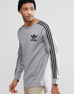 Лонгслив adidas Originals Adicolour B10713 - Серый