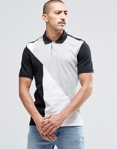 Серая футболка-поло из пике в стиле ретро Reebok AY1215 - Серый