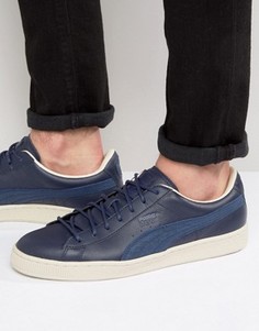 Синие классические кроссовки Puma Basket Citi 36135202 - Синий
