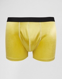 Золотистые боксеры‑брифы металлик ASOS - Золотой
