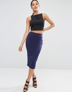 Юбка-карандаш ASOS - Темно-синий