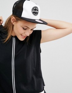 Бейсболка с сеточкой и логотипом New Era NY Yankees - Черный