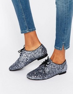 Туфли на шнуровке и плоской подошве ASOS MISSION - Мульти