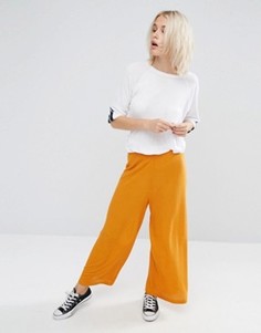 Фактурные трикотажные брюки с широкими штанинами ASOS - Мульти