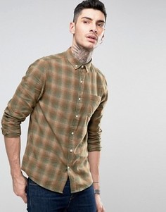 Рубашка классического кроя в клетку ASOS - Рыжий