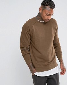 Свитшот цвета хаки ASOS - Зеленый