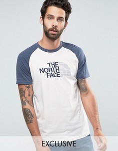 Футболка с рукавами реглан эксклюзивно для The North Face - Синий