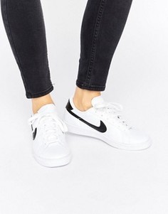 Черно-белые кроссовки Nike Tennis Classic - Белый